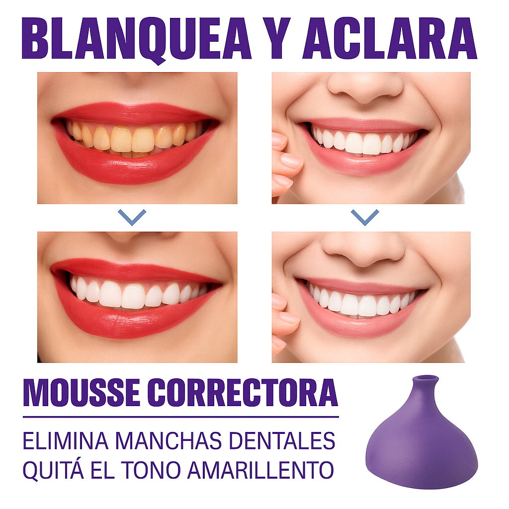 🦷Blanqueador De Dientes Pasta Morada 🦷