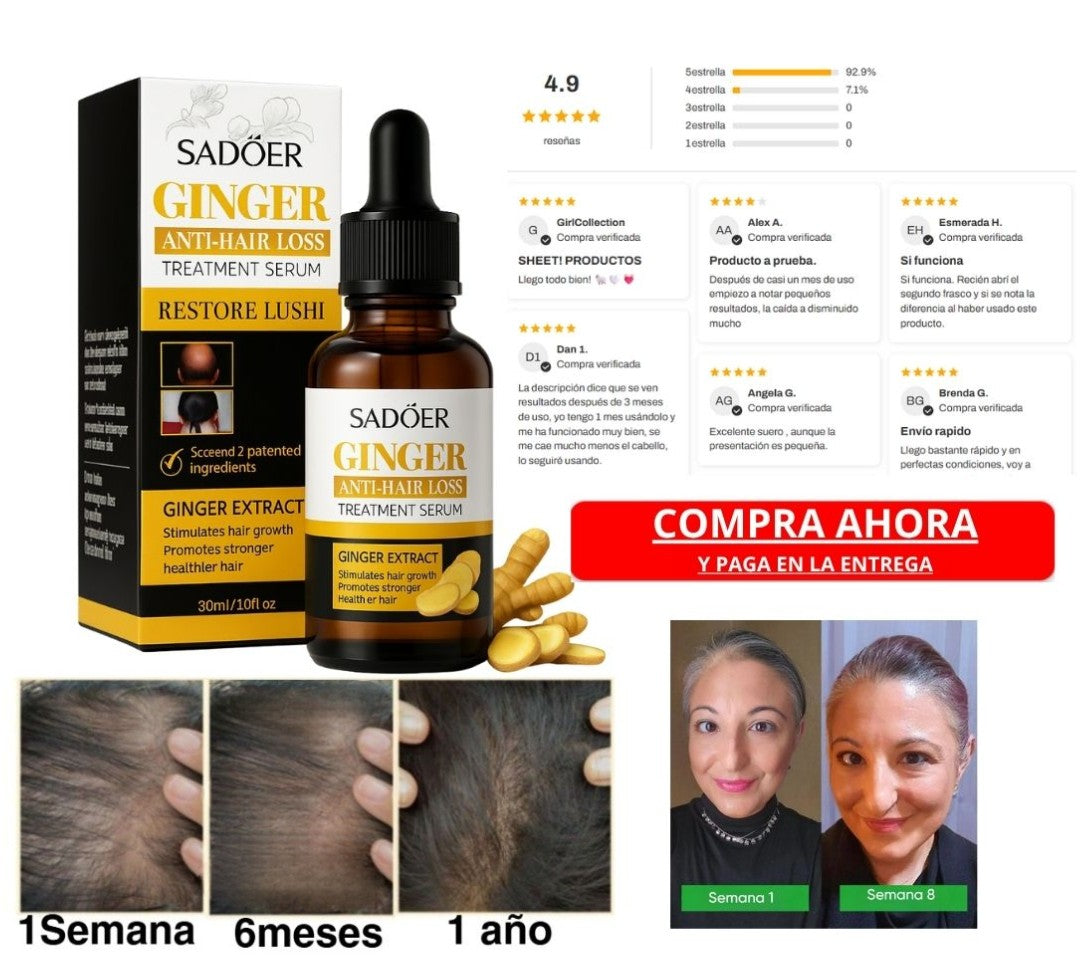 Suero Capilar | GINGER BOOST