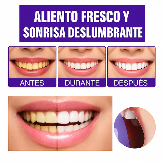 🦷Blanqueador De Dientes Pasta Morada 🦷